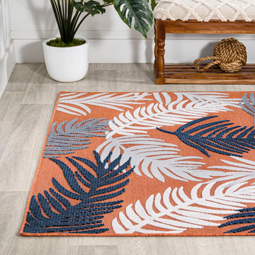 Montego High-low Tropical Palm Indoor/Outdoor Area Rug
